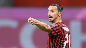 AC Milan's Zlatan Ibrahimovic.(REUTERS) AC Milan's Zlatan Ibrahimovic.(REUTERS)