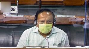 Union Minister for Health Harsh Vardhan in the Lok Sabha during the ongoing Monsoon Session of Parliament, in New Delhi, Monday, Sept. 21, 2020.(PTI) Union Minister for Health Harsh Vardhan in the Lok Sabha during the ongoing Monsoon Session of Parliament, in New Delhi, Monday, Sept. 21, 2020.(PTI)