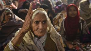 When asked what motivated these women to sit on the arterial road no. 13 A in Shaheen Bagh through rain and coldest Delhi winter of the century, Bilkis, 82, told HT in January: “This protest is for our rights and mainly our children. We will not give up till the CAA is repealed.”(HT Archive) When asked what motivated these women to sit on the arterial road no. 13 A in Shaheen Bagh through rain and coldest Delhi winter of the century, Bilkis, 82, told HT in January: “This protest is for our rights and mainly our children. We will not give up till the CAA is repealed.”(HT Archive)
