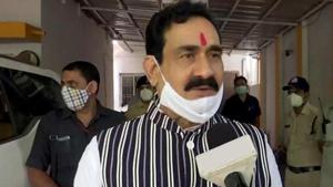 Narottam Mishra not only regretted the remarks made yesterday but also appealed to all to wear face masks.(ANI Photo) Narottam Mishra not only regretted the remarks made yesterday but also appealed to all to wear face masks.(ANI Photo)