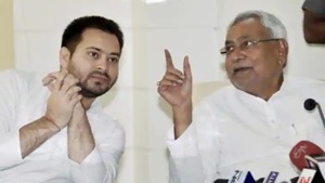Bihar elections 2020: Chief Minister Nitish Kumar and opposition leader Tejashwi Yadav will face-off in the state elections to be held in three phases, 20 October, 3 November and 7 November. The results will be announced on 10 November.(PTI) Bihar elections 2020: Chief Minister Nitish Kumar and opposition leader Tejashwi Yadav will face-off in the state elections to be held in three phases, 20 October, 3 November and 7 November. The results will be announced on 10 November.(PTI)