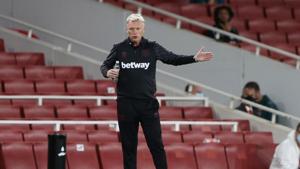 FILE PHOTO: Soccer Football - Premier League - Arsenal v West Ham United - Emirates Stadium, London, Britain - September 19, 2020. West Ham United manager David Moyes. Pool via REUTERS/Ian Walton/File Photo(Pool via REUTERS) FILE PHOTO: Soccer Football - Premier League - Arsenal v West Ham United - Emirates Stadium, London, Britain - September 19, 2020. West Ham United manager David Moyes. Pool via REUTERS/Ian Walton/File Photo(Pool via REUTERS)