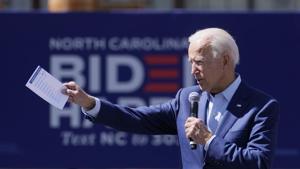 Biden has promised that relations with India will get “high priority” and has bashed India’s regional adversaries — China and Pakistan — to burnish his credentials as the better custodian of ties with New Delhi.(AP)