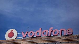 The Vodafone logo can be seen on top of a building outside Madrid, Spain.(REUTERS) The Vodafone logo can be seen on top of a building outside Madrid, Spain.(REUTERS)