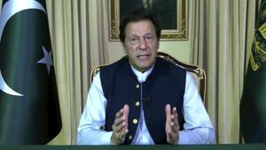 In this image made from UNTV video, Imran Khan, Prime Minister of Pakistan, speaks in a pre-recorded message which was played during the 75th session of the United Nations General Assembly, Friday, Sept. 25, 2020, at UN headquarters.(AP) In this image made from UNTV video, Imran Khan, Prime Minister of Pakistan, speaks in a pre-recorded message which was played during the 75th session of the United Nations General Assembly, Friday, Sept. 25, 2020, at UN headquarters.(AP)
