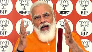 Modi and Suga agreed the special strategic and global partnership between India and Japan has made “great advances over the last few years” and expressed their intention to strengthen the relationship on the basis of mutual trust and shared values, according to a statement from the external affairs ministry.(ANI) Modi and Suga agreed the special strategic and global partnership between India and Japan has made “great advances over the last few years” and expressed their intention to strengthen the relationship on the basis of mutual trust and shared values, according to a statement from the external affairs ministry.(ANI)