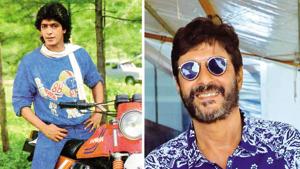 (Left) Chunky Panday, 22, and now, at 57 (Left) Chunky Panday, 22, and now, at 57