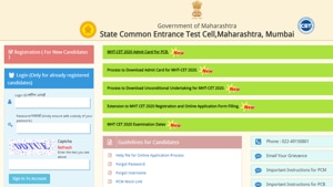 MHT CET admit card 2020.(Screengrab) MHT CET admit card 2020.(Screengrab)