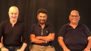Anupam Kher is currently in Bhopal for shooting of The Last Show with Vivek Agnihotri. Anupam Kher is currently in Bhopal for shooting of The Last Show with Vivek Agnihotri.