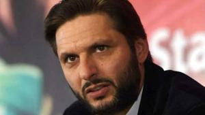 File image of Shahid Afridi.(PTI) File image of Shahid Afridi.(PTI)