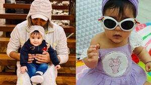 Kapil Sharma has shared two cute pictures of daughter Anayra. Kapil Sharma has shared two cute pictures of daughter Anayra.