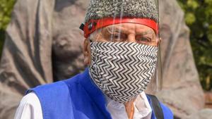 National Conference chief Farooq Abdullah said Akali Dal has truly fought for the farmers of the nation.(PTI Photo) National Conference chief Farooq Abdullah said Akali Dal has truly fought for the farmers of the nation.(PTI Photo)