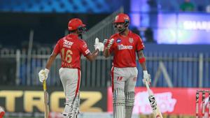 Mayank Agarwal with KL Rahul.(IPL/Twitter) Mayank Agarwal with KL Rahul.(IPL/Twitter)