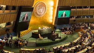 This Covid-19-driven remote UNGA denies these leaders the good feeling and theatrics of speaking from the UN’s pulpit; it further robs them of the opportunity of interacting with fellow leaders from other parts of the globe.(SHUTTERSTOCK) This Covid-19-driven remote UNGA denies these leaders the good feeling and theatrics of speaking from the UN’s pulpit; it further robs them of the opportunity of interacting with fellow leaders from other parts of the globe.(SHUTTERSTOCK)