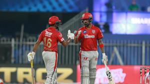 KL Rahul with Mayank Agarwal.(IPL/Twitter) KL Rahul with Mayank Agarwal.(IPL/Twitter)