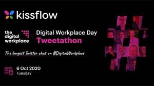 Kissflow joins the Digital Workplace Day Tweetathon as a Platinum partner.(Kissflow) Kissflow joins the Digital Workplace Day Tweetathon as a Platinum partner.(Kissflow)