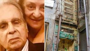 Dilip Kumar and Saira Banu visited his ancestral home a few years ago. Dilip Kumar and Saira Banu visited his ancestral home a few years ago.