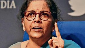 Finance minister Nirmala Sitharaman during the fifth and final briefing on Centre’s economic stimulus package on May 17, 2020.(Sonu Mehta/HT Photo) Finance minister Nirmala Sitharaman during the fifth and final briefing on Centre’s economic stimulus package on May 17, 2020.(Sonu Mehta/HT Photo)