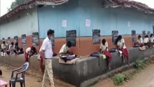 Visual from Dumka’s Dumarthar village.(ANI) Visual from Dumka’s Dumarthar village.(ANI)