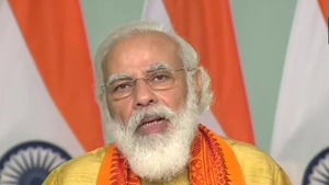 Prime Minister Narendra Modi speaking after inaugurating projects in Uttarakhand on Tuesday. Prime Minister Narendra Modi speaking after inaugurating projects in Uttarakhand on Tuesday.