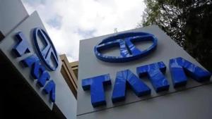 Tata Motors logos are seen at their flagship showroom in Mumbai.(Reuters File Photo) Tata Motors logos are seen at their flagship showroom in Mumbai.(Reuters File Photo)