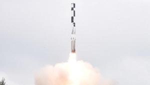 The extended-range variant was tested from the Integrated Test Range at Balasore in Odisha on Wednesday.(TWITTER.) The extended-range variant was tested from the Integrated Test Range at Balasore in Odisha on Wednesday.(TWITTER.)
