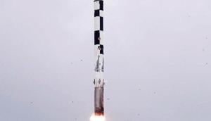 The extended range BrahMos supersonic cruise missile that was test-fired off the coast of Balasore.(ANI) The extended range BrahMos supersonic cruise missile that was test-fired off the coast of Balasore.(ANI)