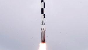 The extended range BrahMos supersonic cruise missile that was test-fired off the coast of Balasore on Wednesday.(ANI) The extended range BrahMos supersonic cruise missile that was test-fired off the coast of Balasore on Wednesday.(ANI)