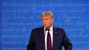 Donald Trump also bragged that he’s drawn “35 to 40,000 people” at his campaign rallies, saying he brings such large crowds to outdoor events “because people want to hear what I have to say.”(REUTERS) Donald Trump also bragged that he’s drawn “35 to 40,000 people” at his campaign rallies, saying he brings such large crowds to outdoor events “because people want to hear what I have to say.”(REUTERS)