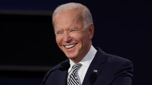 Joe Biden said that Trump and Barrett want to strike down the Affordable Care Act, costing 20 million people their health insurance.(REUTERS) Joe Biden said that Trump and Barrett want to strike down the Affordable Care Act, costing 20 million people their health insurance.(REUTERS)