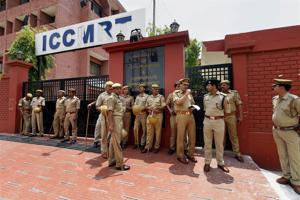 Heavy security deployment has been made outside special CBI court where the verdict in Babri Masjid demolition case will be delivered on Wednesday.(PTI FIle) Heavy security deployment has been made outside special CBI court where the verdict in Babri Masjid demolition case will be delivered on Wednesday.(PTI FIle)