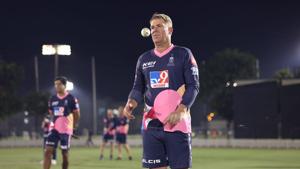 IPL 2020: Shane Warne returned to the Rajasthan Royals(IPL) IPL 2020: Shane Warne returned to the Rajasthan Royals(IPL)