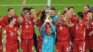 Bayern Munich quickly raced into a 2-0 lead with goals from Corentin Tolisso in the 18th minute and Thomas Mueller in the 32nd.(Reuters) Bayern Munich quickly raced into a 2-0 lead with goals from Corentin Tolisso in the 18th minute and Thomas Mueller in the 32nd.(Reuters)