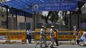 Starting October 1, one member of every prisoner’s family will be allowed inside the jail each month.(Vipin Kumar/Hindustan Times) Starting October 1, one member of every prisoner’s family will be allowed inside the jail each month.(Vipin Kumar/Hindustan Times)