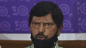 Union minister Ramdas Athawale’s support to actors have drawn flak from political rivals and social media users.(HT PHOTO) Union minister Ramdas Athawale’s support to actors have drawn flak from political rivals and social media users.(HT PHOTO)