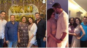 Ankita Lokhande shared a family picture which also included boyfriend Vicky Jain. Ankita Lokhande shared a family picture which also included boyfriend Vicky Jain.