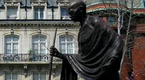 Mahatma Gandhi statue in Washington (Picture: twitter.com/IndianEmbassyUS Mahatma Gandhi statue in Washington (Picture: twitter.com/IndianEmbassyUS
