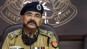 UP ADG (Law and order) Prashant Kumar addresses a press conference. He said that the forensic examination of the Hathras victim revealed that there was no rape though experts say that there were lapses in medical examination of the victim.(PTI Photo) UP ADG (Law and order) Prashant Kumar addresses a press conference. He said that the forensic examination of the Hathras victim revealed that there was no rape though experts say that there were lapses in medical examination of the victim.(PTI Photo)