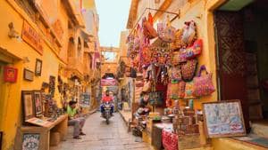 Look back to plan for the future. Heritage towns such as Jaisalmer are great examples of how built-up areas can be cooler and improve microclimate(Shutterstock)