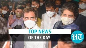 <p>Rahul and Priyanka Gandhi met the family of the 19-year-old Hathras rape victim after being briefly stopped near Noida. Meanwhile, in what could be seen as damage control, UP CM Yogi Adityanath sent the state's Additional Chief Secretary & DGP to visit the family too. This and other top stories of the evening, including Grand Alliance's seat-sharing deal for Bihar, on editorji's evening newslist. </p>