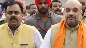 Chugh has asked party to start the groundwork for Punjab assembly polls, slated for 2022.(Courtesy-@tarunchughbjp) Chugh has asked party to start the groundwork for Punjab assembly polls, slated for 2022.(Courtesy-@tarunchughbjp)