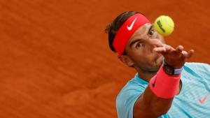 Tennis - French Open - Roland Garros, Paris, France - October 2, 2020 Spain's Rafael Nadal in action during his third round match against Italy's Stefano Travaglia REUTERS/Gonzalo Fuentes(REUTERS) Tennis - French Open - Roland Garros, Paris, France - October 2, 2020 Spain's Rafael Nadal in action during his third round match against Italy's Stefano Travaglia REUTERS/Gonzalo Fuentes(REUTERS)