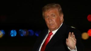 US President Donald Trump tested positive for the coronavirus disease on Friday.(Reuters File Photo) US President Donald Trump tested positive for the coronavirus disease on Friday.(Reuters File Photo)