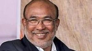 Manipur chief minister N Biren Singh recently reshuffled his cabinet.(PTI Photo) Manipur chief minister N Biren Singh recently reshuffled his cabinet.(PTI Photo)