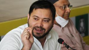File photo: Rashtriya Janta Dal party leader Tejaswi Yadav.(A P Dube/Hindustan Times) File photo: Rashtriya Janta Dal party leader Tejaswi Yadav.(A P Dube/Hindustan Times)