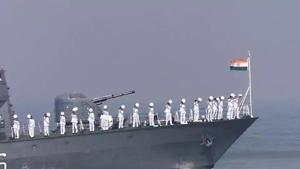 Initial reports suggest the navy personnel died in a freak accident.(Twitter Photo) Initial reports suggest the navy personnel died in a freak accident.(Twitter Photo)