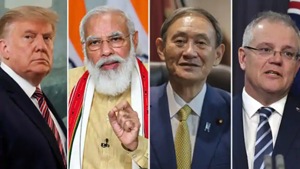 India is not averse to institionalising the Quad dialogue that seeks to establish, promote and secure Indo-Pacific principles, particularly against the backdrop of China’s aggressive moves(Agencies) India is not averse to institionalising the Quad dialogue that seeks to establish, promote and secure Indo-Pacific principles, particularly against the backdrop of China’s aggressive moves(Agencies)
