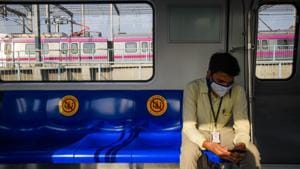 Pink Line was opened in multiple phases in 2018 and all station on the line have been opened.(Amal KS/HT Photo) Pink Line was opened in multiple phases in 2018 and all station on the line have been opened.(Amal KS/HT Photo)