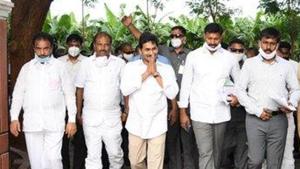 With 22 MP seats, the YSRCP is the fourth largest national party. It also has six MPs in Rajya Sabha. (Photo @AndhraPradeshCM) With 22 MP seats, the YSRCP is the fourth largest national party. It also has six MPs in Rajya Sabha. (Photo @AndhraPradeshCM)