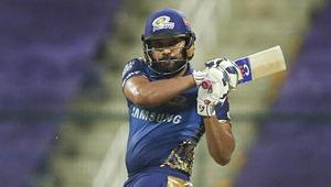Mumbai Indians batsman Rohit Sharma plays a shot during the Indian Premier League 2020.(PTI) Mumbai Indians batsman Rohit Sharma plays a shot during the Indian Premier League 2020.(PTI)
